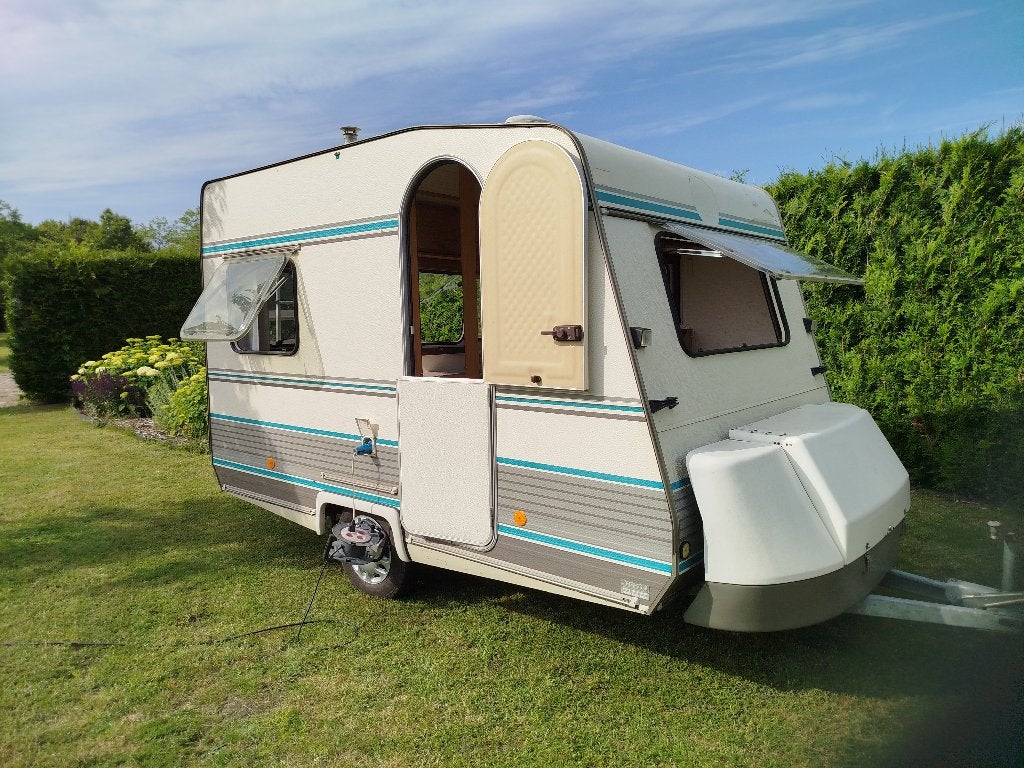 Caravan mtm 750 kg keuringvrij, Caravans en Kamperen, Luifel, T.E.C., Treinzit, Tot en met 3