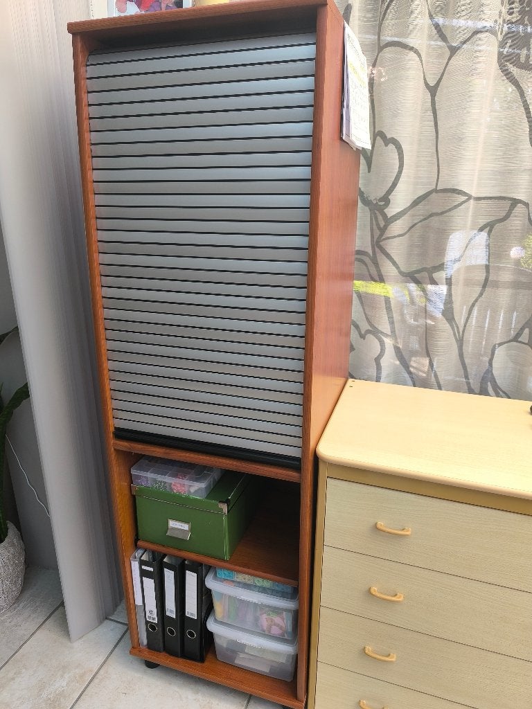 Bureaukast, Ophalen, Gebruikt, 50 tot 100 cm, Kersenhout