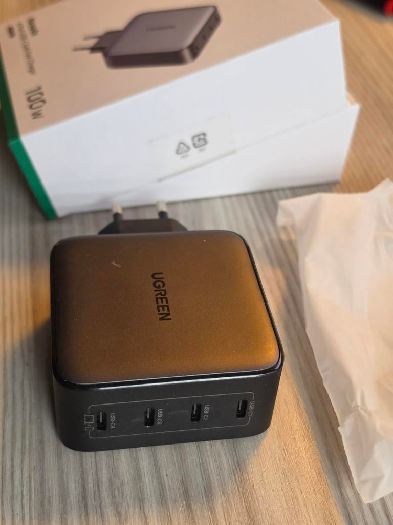 Chargeur USB-C UGREEN Nexode 100W avec garantie et boîte, Télécoms, Téléphonie mobile | Chargeurs pour téléphone, Enlèvement ou Envoi