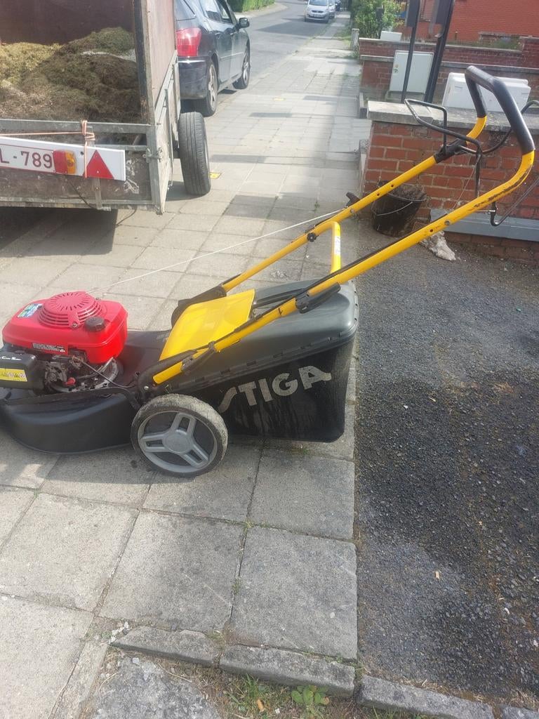 Tondeuse stiga sqh combi53 2014, Tuin en Terras, Grasmaaiers, Ophalen