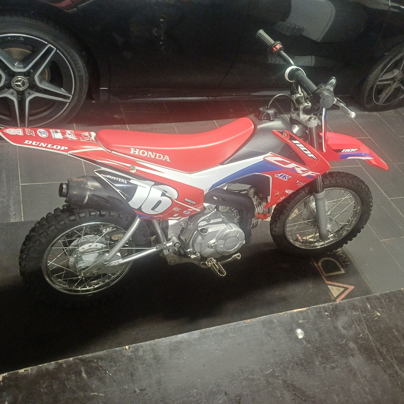 honda crf 110 2017, Fietsen en Brommers, Ophalen, Honda, 110 cc, Pitbike