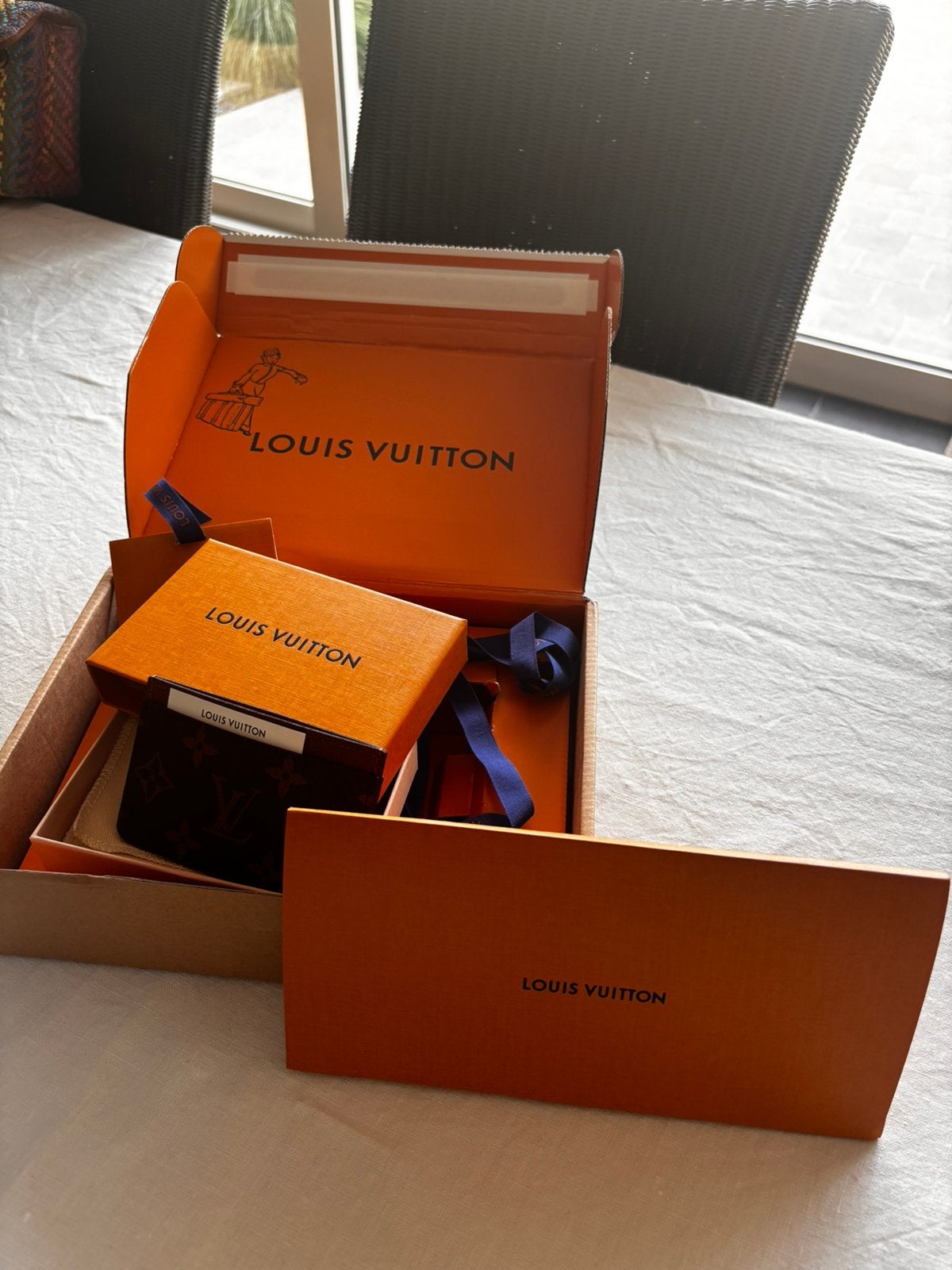 Cardholder/kaarthouder Louis Vuitton, Overige merken, Bruin, Nieuw, Ophalen of Verzenden