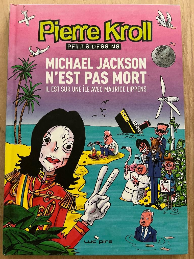 BD Michael Jackson n’est pas mort (Pierre Kroll), Ophalen, Zo goed als nieuw