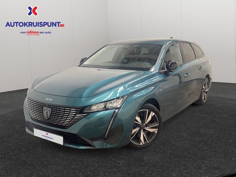 Peugeot 308 1.6Hybrid S&S Allure Pack e-EAT8, Auto's, Peugeot, 4 cilinders, Leder en Stof, Plug-in hybride, 5 deurs