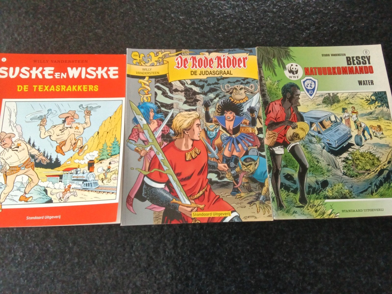 stripboeken, Boeken, Ophalen