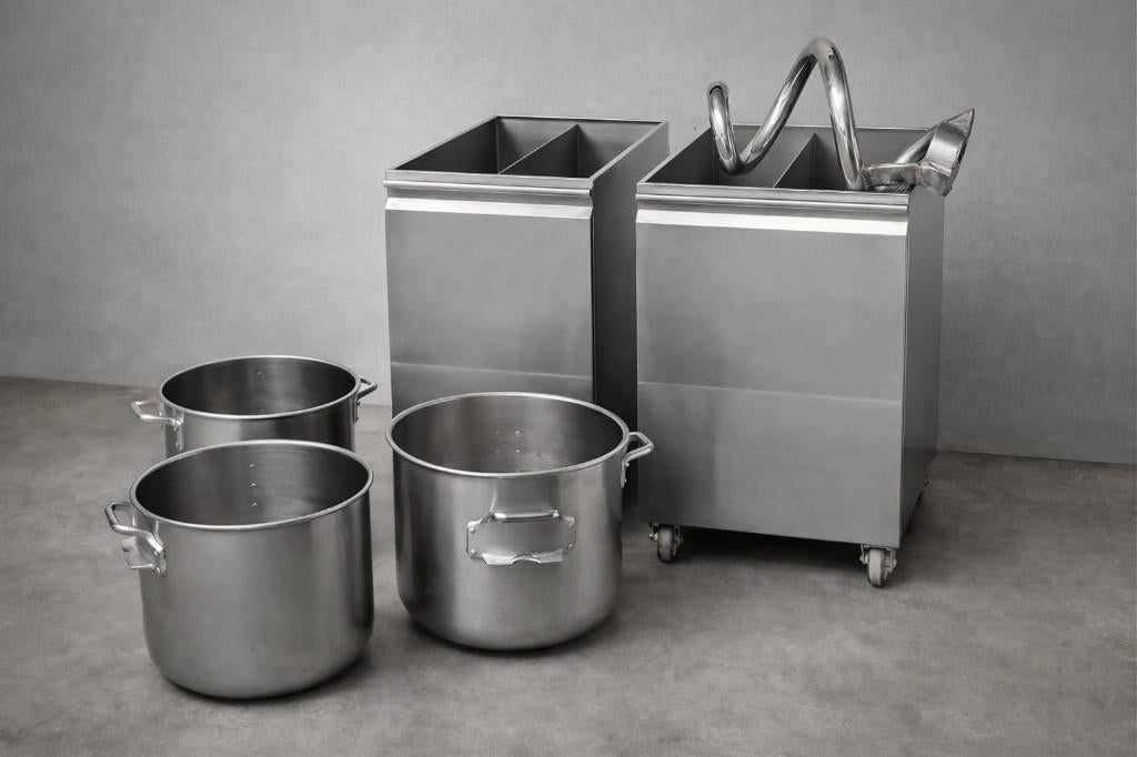 LOT MATÉRIEL PÂTISSERIE /73cm41cm76cm/ INOX – 80€, Enlèvement ou Envoi, Boulangerie et Pâtisserie