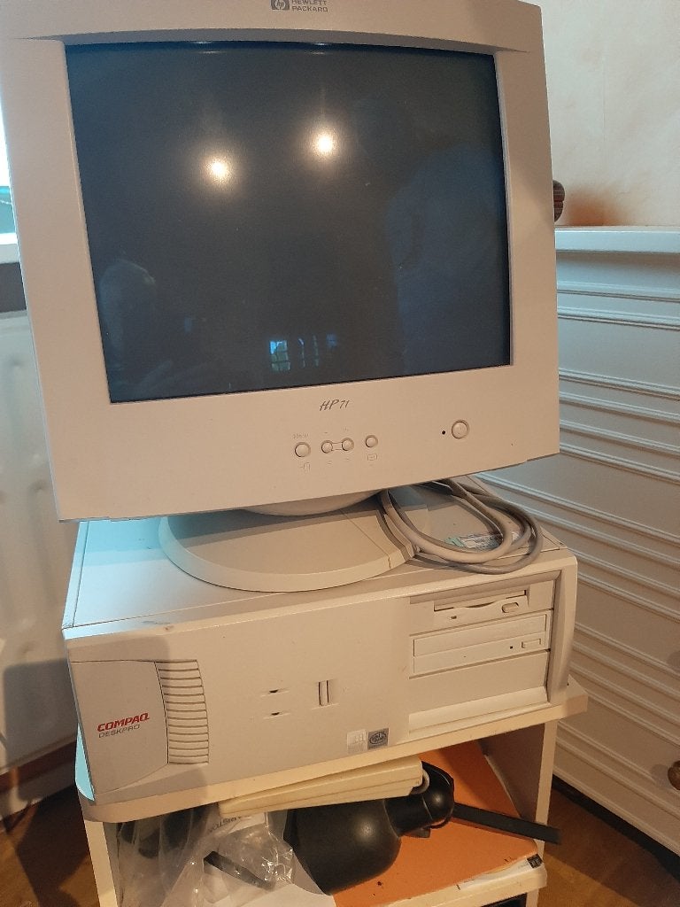 ordinateur HP Compaq Deskpro ,Hewlett Packard vintage, Informatique & Logiciels, Enlèvement, Utilisé