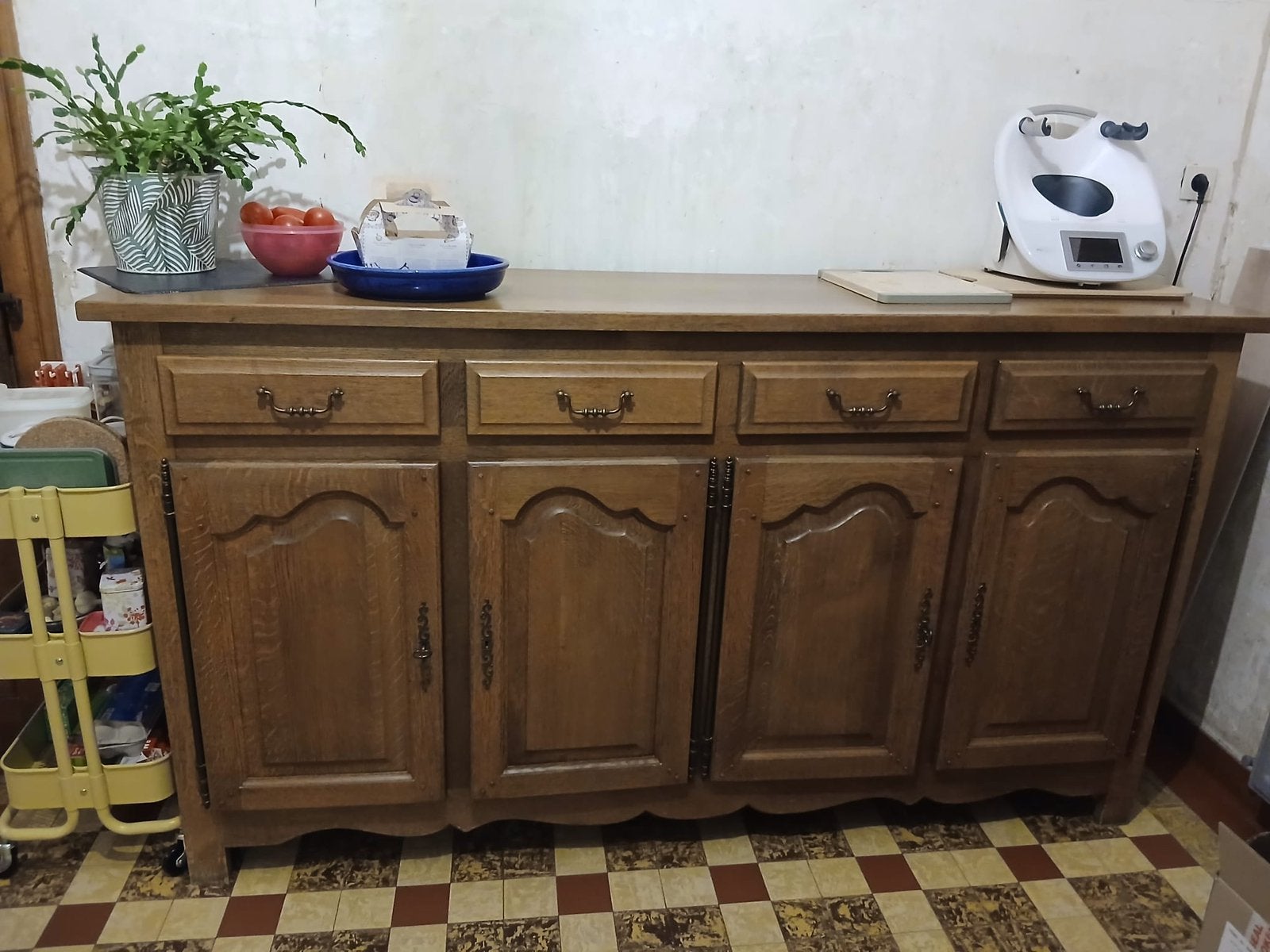 Buffet, 100 à 150 cm, Enlèvement, Utilisé, Chêne