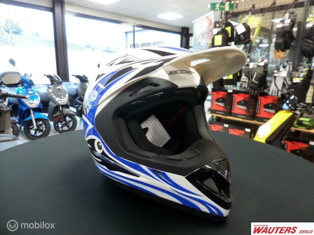Endurohelm offroadhelm nieuw 49€, Enlèvement ou Envoi, Neuf, avec ticket