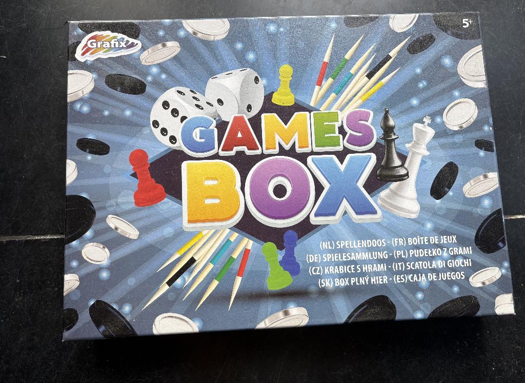 Boîte à jeux - Jeux, Hobby & Loisirs créatifs, Enlèvement, Comme neuf, Grafix