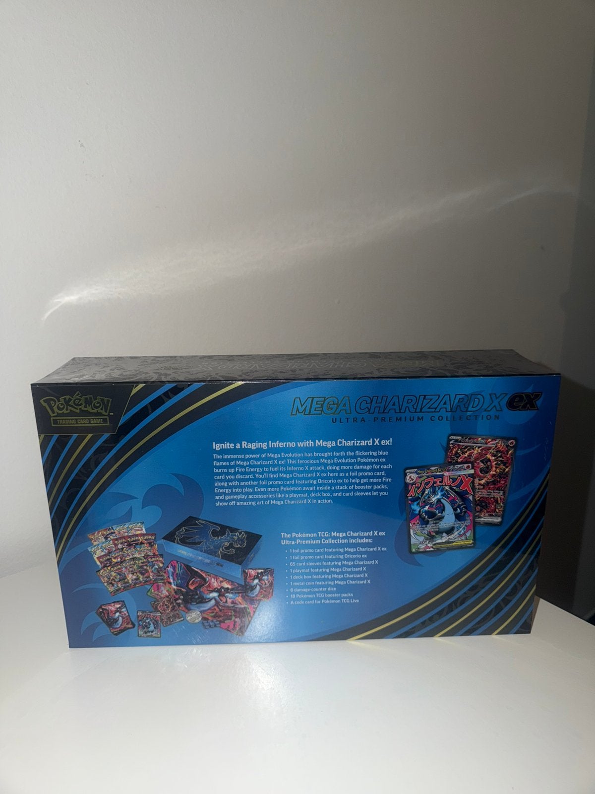 Pokémon Mega Charizard X ex Ultra Premium Collection NIEUW, Ophalen of Verzenden, Nieuw, Overige typen, Foil