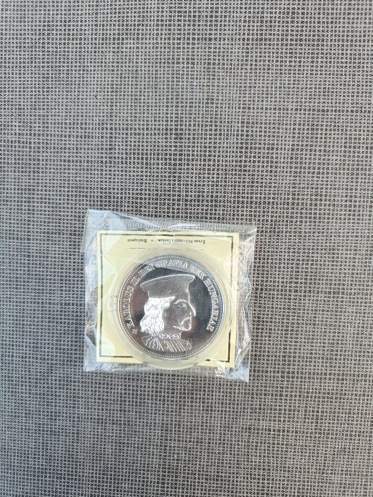 Hongarije munt. Karolus II. Dei Gratia Rex. Zie beschrijving, Ophalen of Verzenden, Hongarije, Losse munt, Zilver