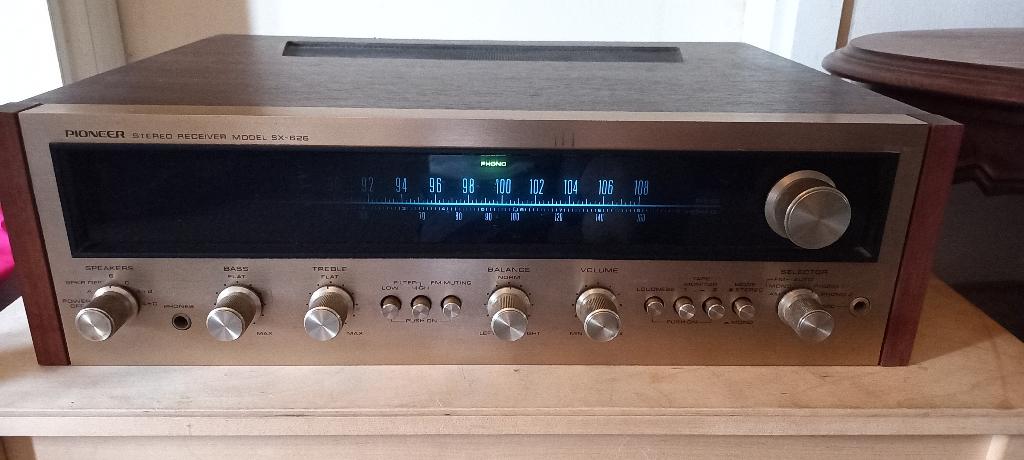 Pioneer sx-626 stereo receiver tuner ampli vintage, Enlèvement, Utilisé, Pioneer