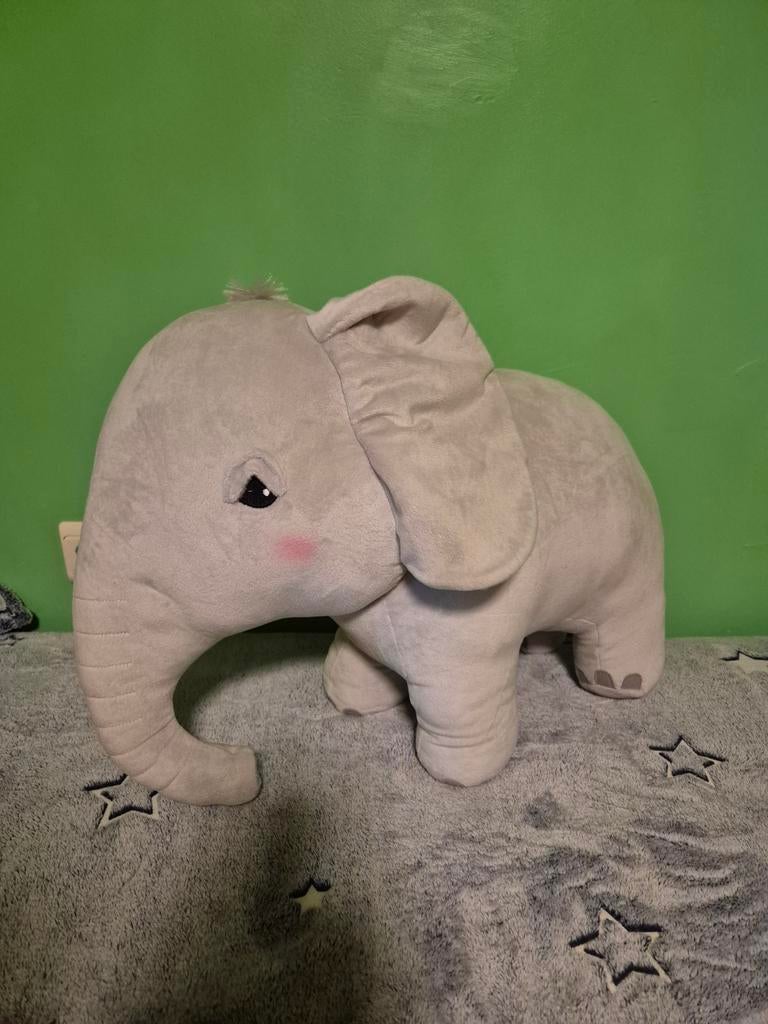 Nieuw pluche olifant - zacht met etiket, Ophalen, Olifant