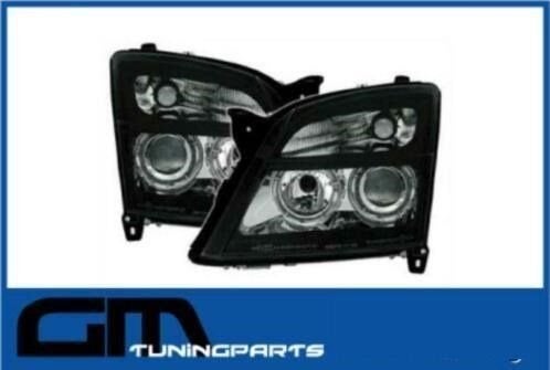 # Angel eyes koplampen opel vectra C1 # zwarte uitvoering, Neuf, -, Opel, -