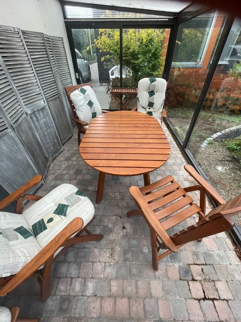 Tuinset, Tuin en Terras, Ophalen, Gebruikt, Bijzettafel, Tuinset