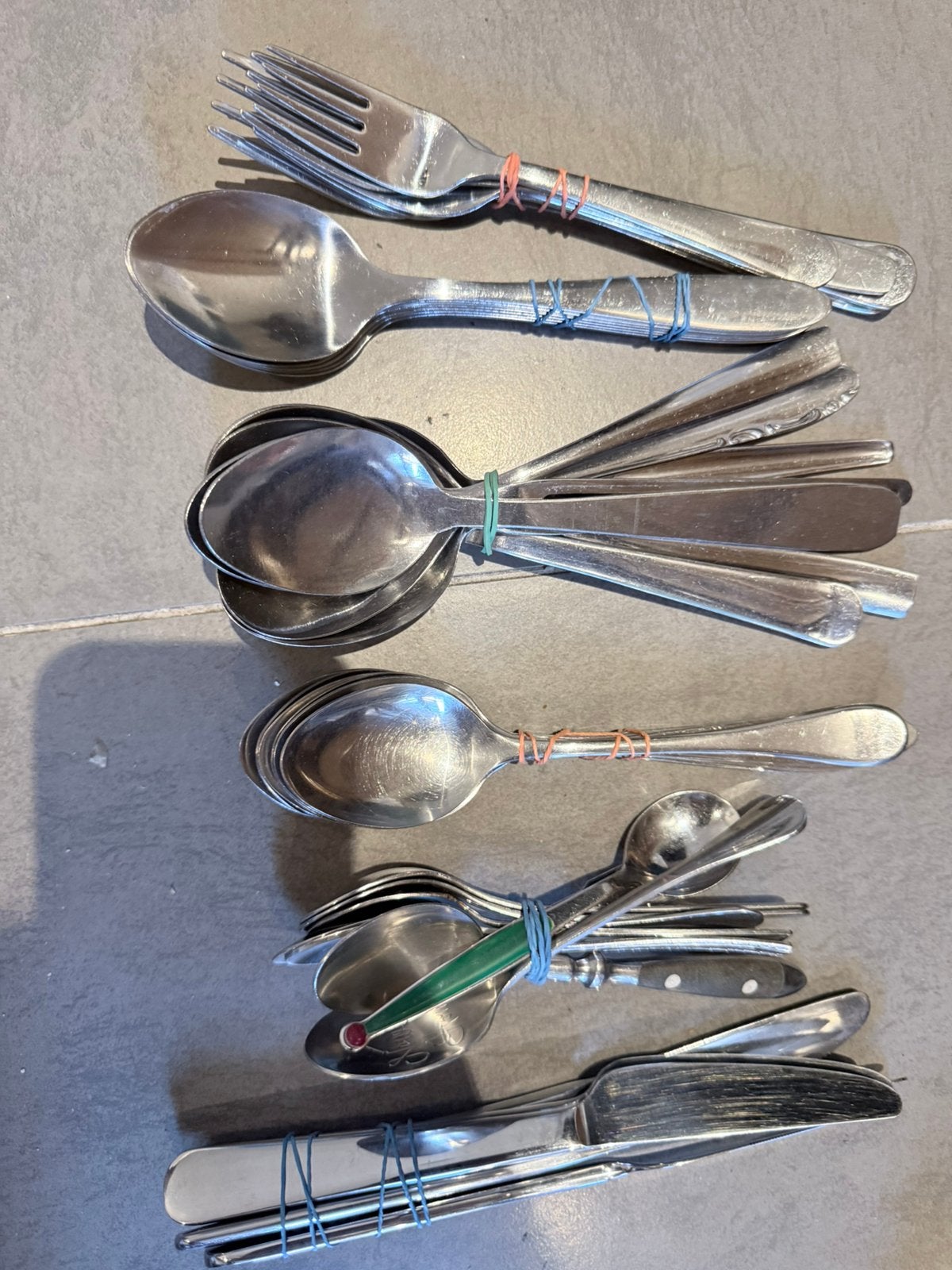 Lot Bestek 10€, Huis en Inrichting, Keuken | Bestek, Ophalen, Zo goed als nieuw