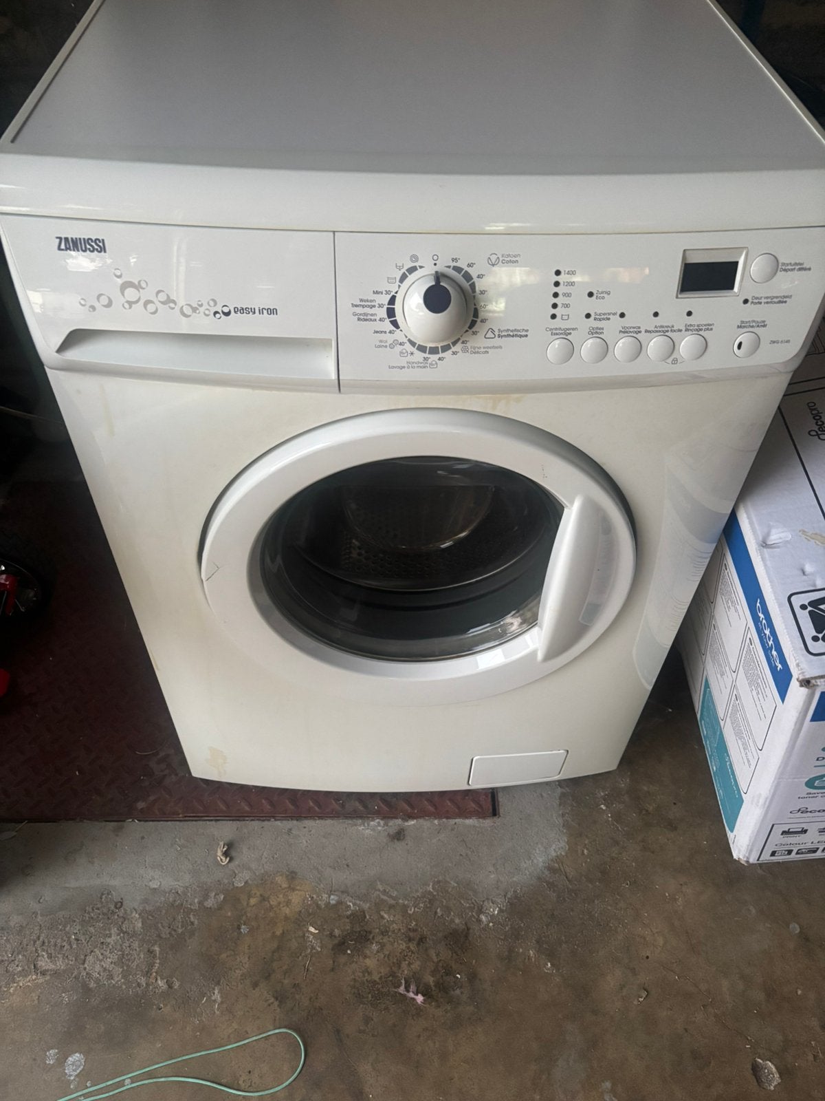 Zanussi wasmachine zg staat, Ophalen, Zo goed als nieuw