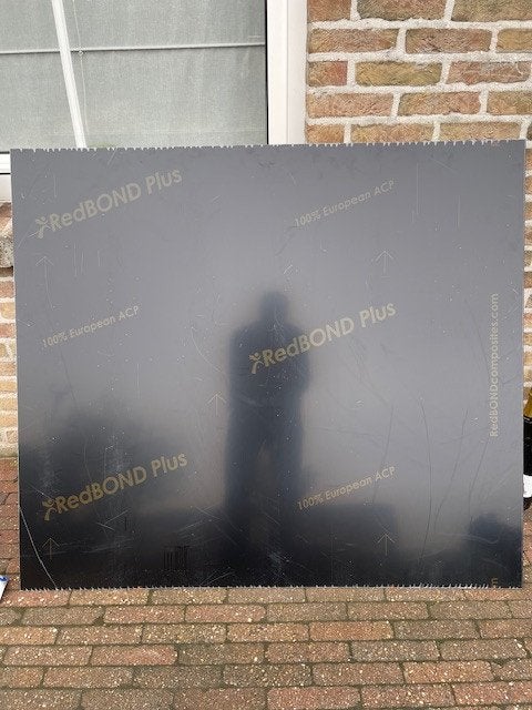 REDBOND plus plaat. 100% european ACP, Ophalen, Nieuw, Overige materialen, Minder dan 20 mm