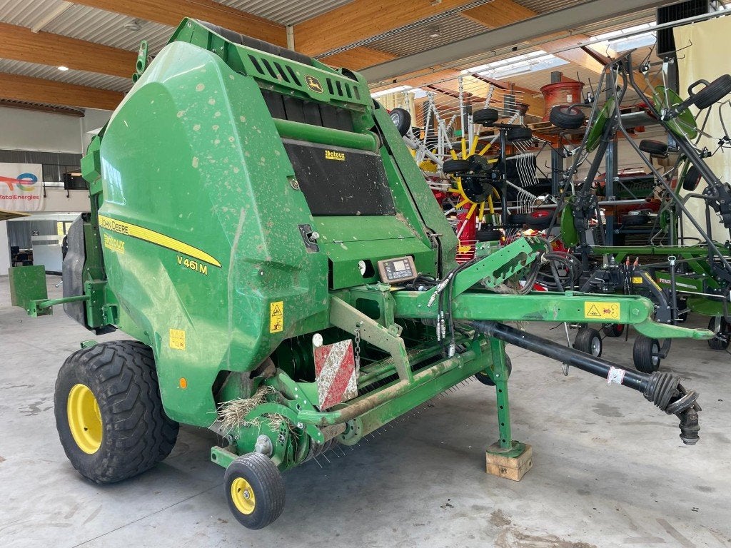 Rondeballer John Deere V 461M, Ophalen, Gebruikt, John Deere