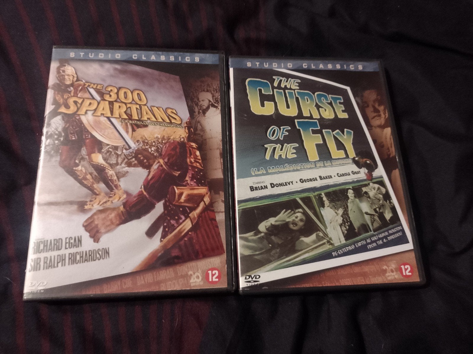 A vendre 2 dvd de la collection studio classics, CD & DVD, Enlèvement ou Envoi, Allemand, Autres genres, Comprend un boîtier