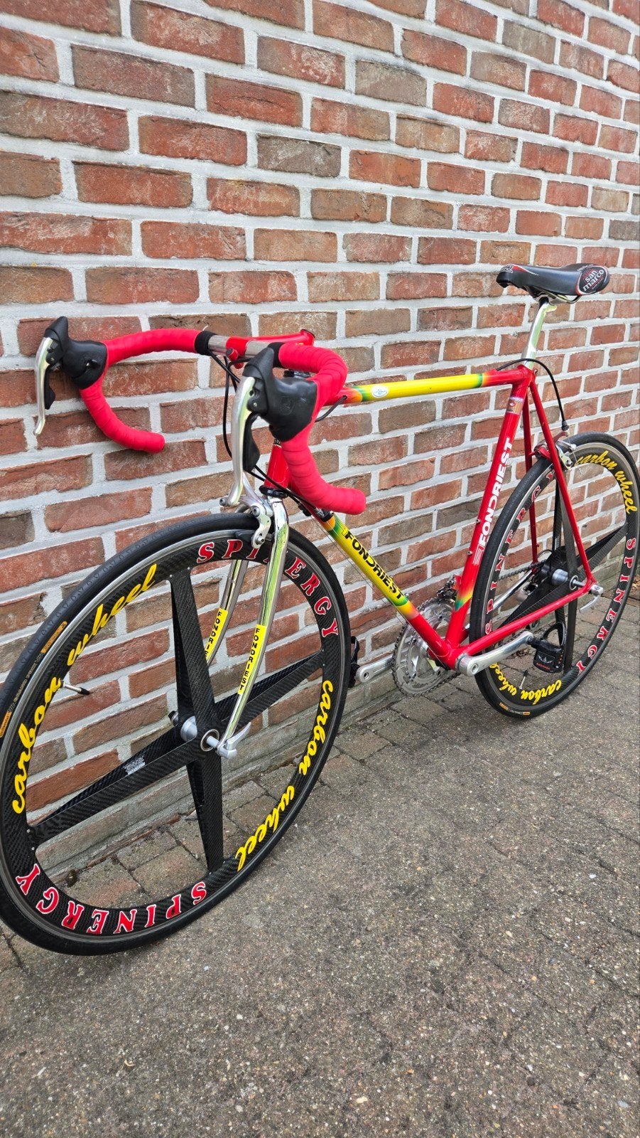 Fondriest stalen koersfiets, Fietsen en Brommers, Ophalen