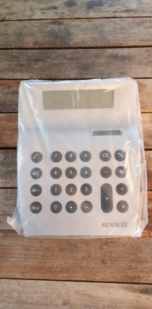 Calculatrice Vintage RENAULT – Neuve (Objet de Collection), Divers, Enlèvement, Neuf