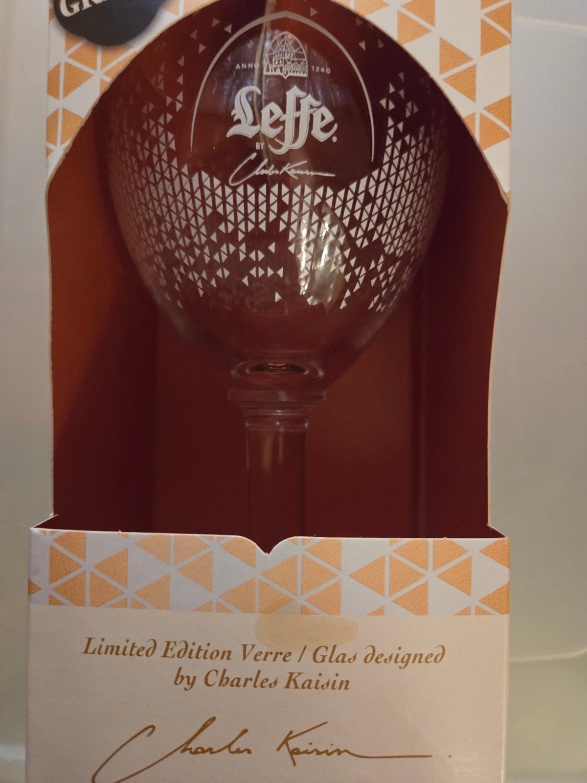 Leffe  Limited edition glas, Enlèvement ou Envoi