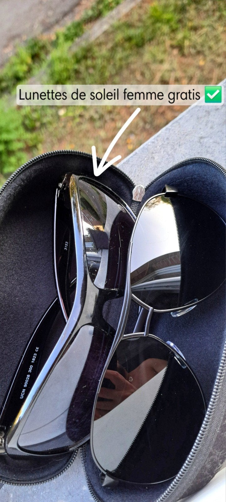 Lunettes de soleil femme gratis, Bijoux, Sacs & Beauté, Neuf, Autres marques, Enlèvement, Lunettes