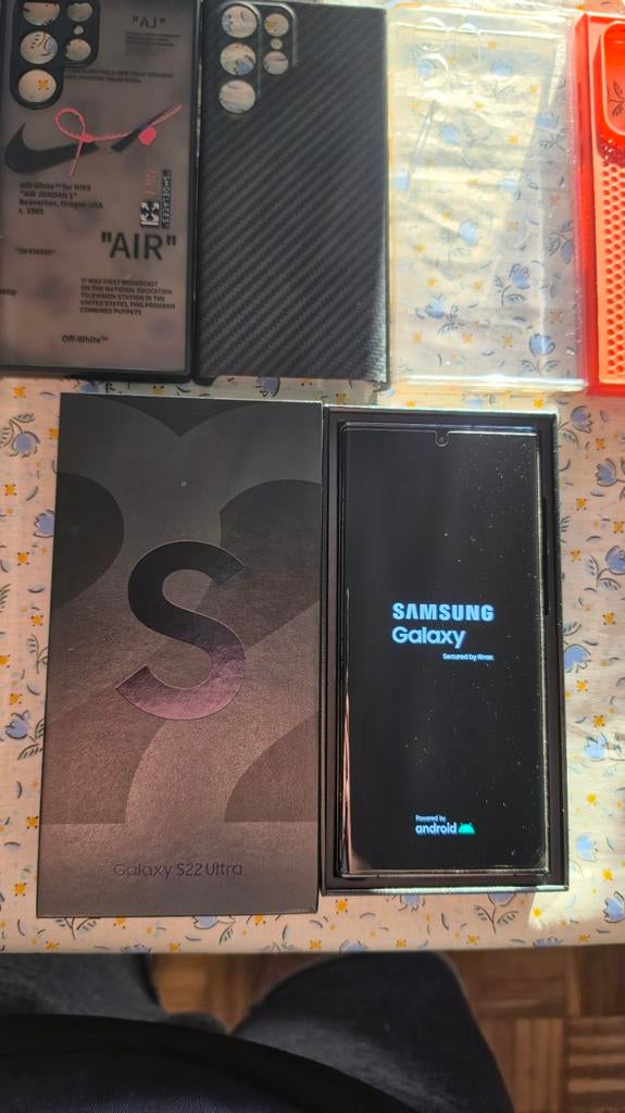 Samsung Galaxy S22 Ultra 512 Go, noir, 512 GB, Enlèvement, Utilisé, Galaxy S22