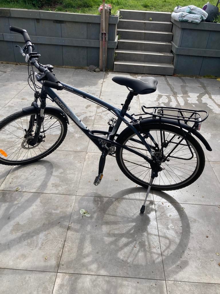 Damesfiets Decathlon, Fietsen en Brommers, Gebruikt, Versnellingen, Schijfrem, Ophalen