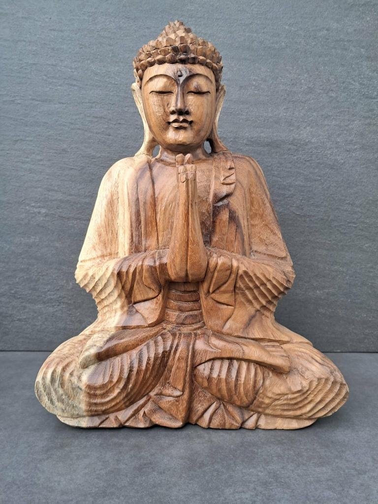 Boeddhabeeld/handgemaakt/Anjali Mudra/Azië/41 cm, Ophalen of Verzenden, Nieuw
