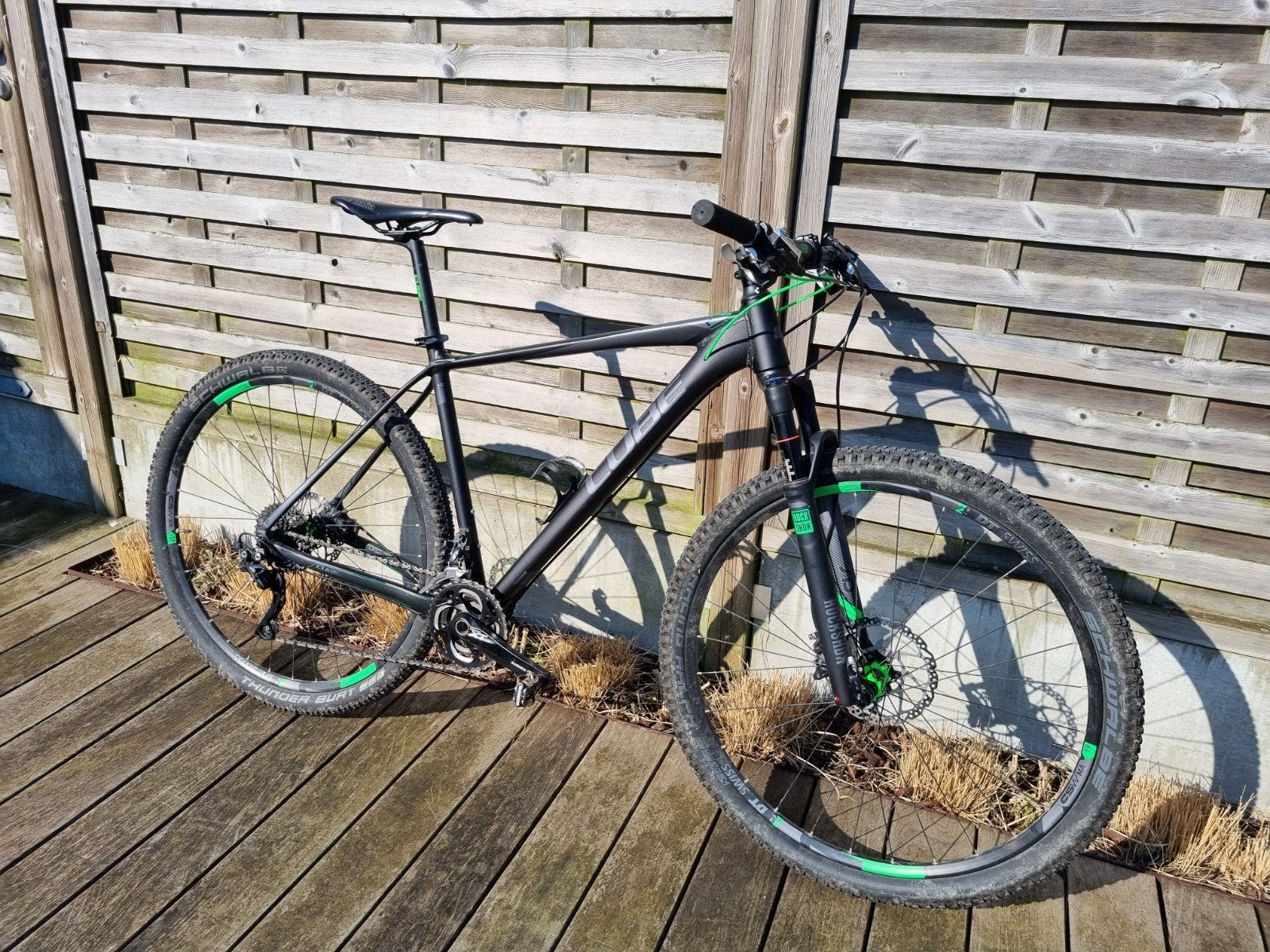 Mountainbike Cube Reaction SL, Enlèvement