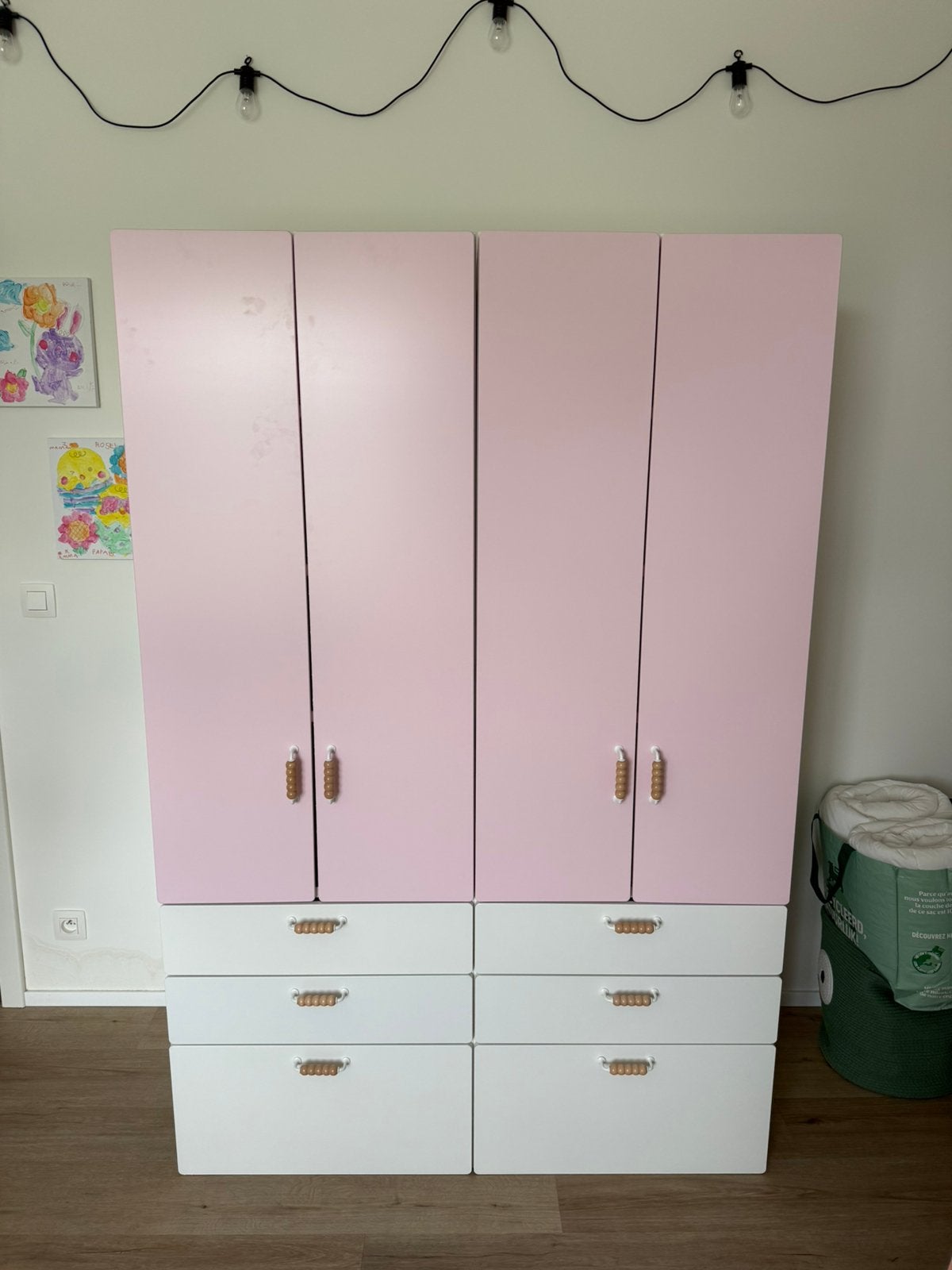 Armoire enfant IKEA, excellent état, 105 cm ou plus, Comme neuf, Enlèvement, 50 à 70 cm