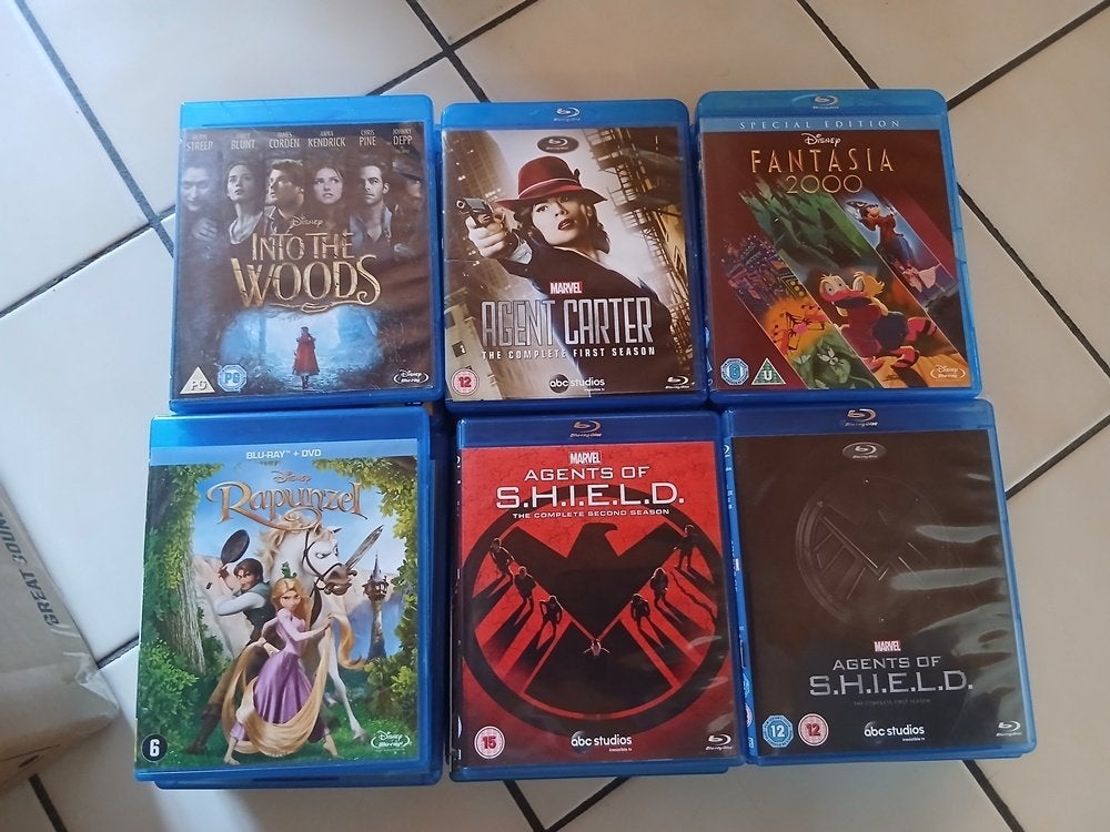 disney films op bluray, Cd's en Dvd's, Ophalen, Zo goed als nieuw, Kinderen en Jeugd