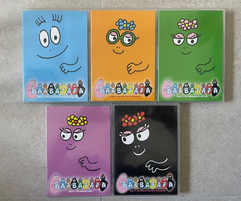 Barbapapa DVD's, Cd's en Dvd's, Ophalen, Animatie, Alle leeftijden, Inclusief doosje