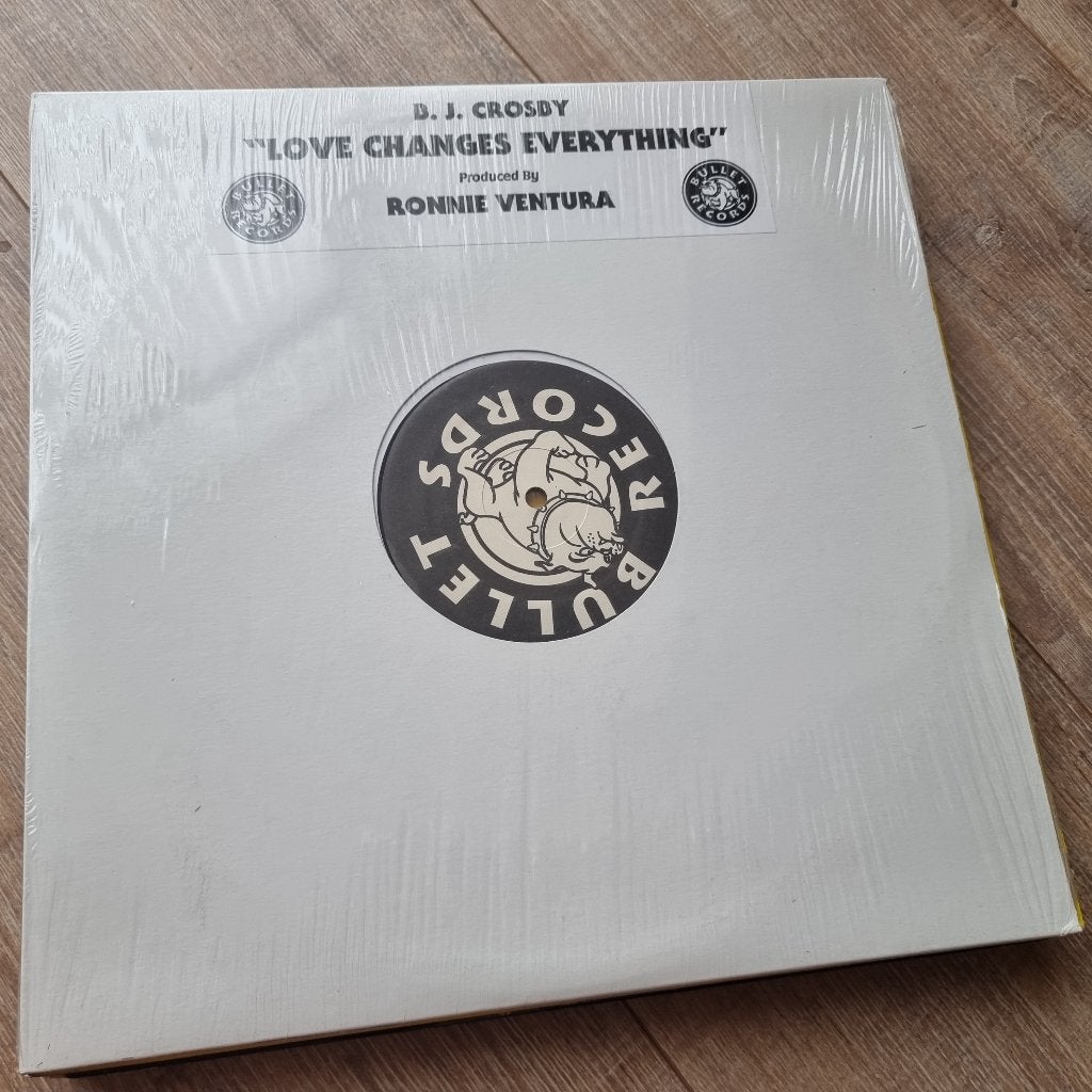 12" B.J. Crosby – Love Changes Everything, CD & DVD, Vinyles Singles, Neuf, dans son emballage, Dance et House, 12 pouces, Enlèvement ou Envoi