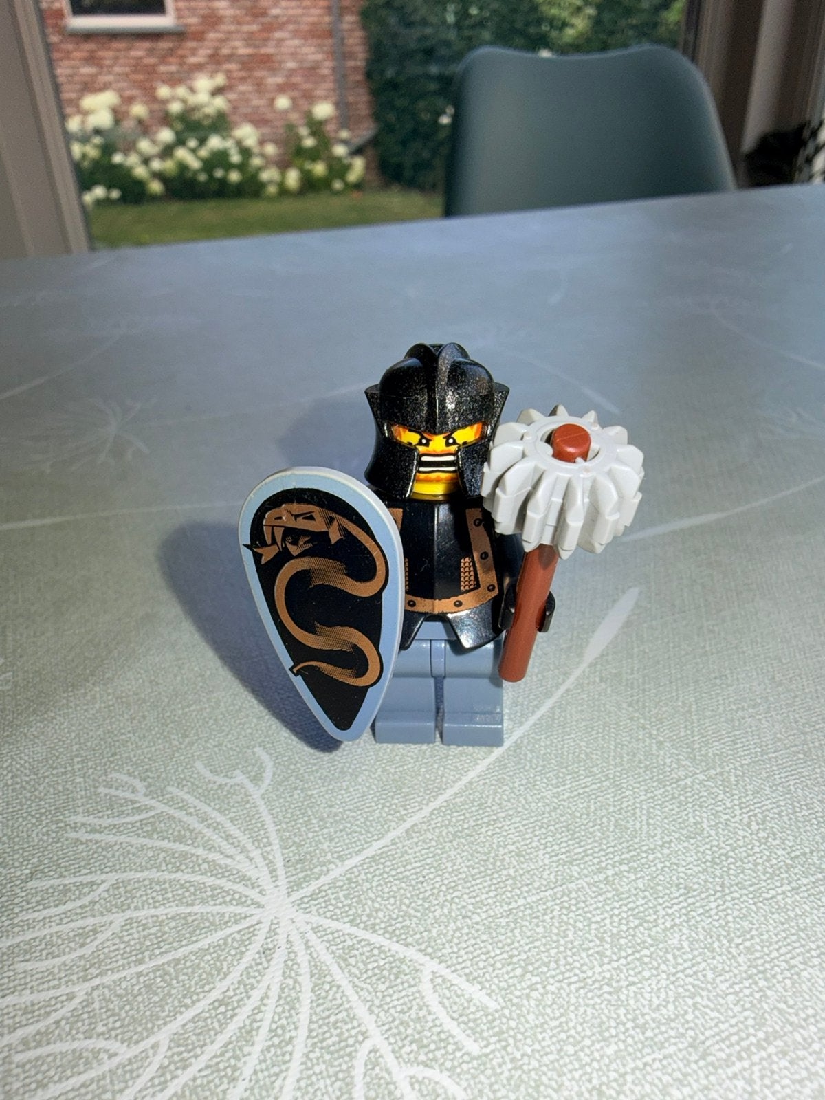 Lego Castle figuur Knights Kingdom II - Karzon, Lego, Ophalen of Verzenden, Zo goed als nieuw, Minifiguur