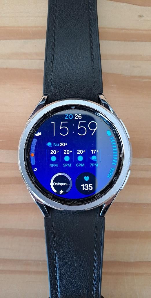 Samsung Galaxy Watch 6 SM-R955F, Handtassen en Accessoires, Smartwatches, Ophalen, Zo goed als nieuw, Samsung, Waterdicht