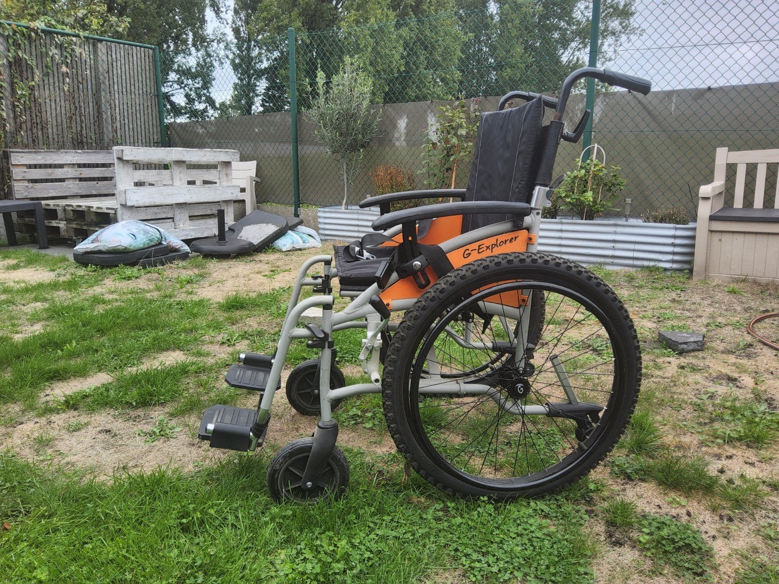 Rolstoel Excel G-Explorer, Ophalen
