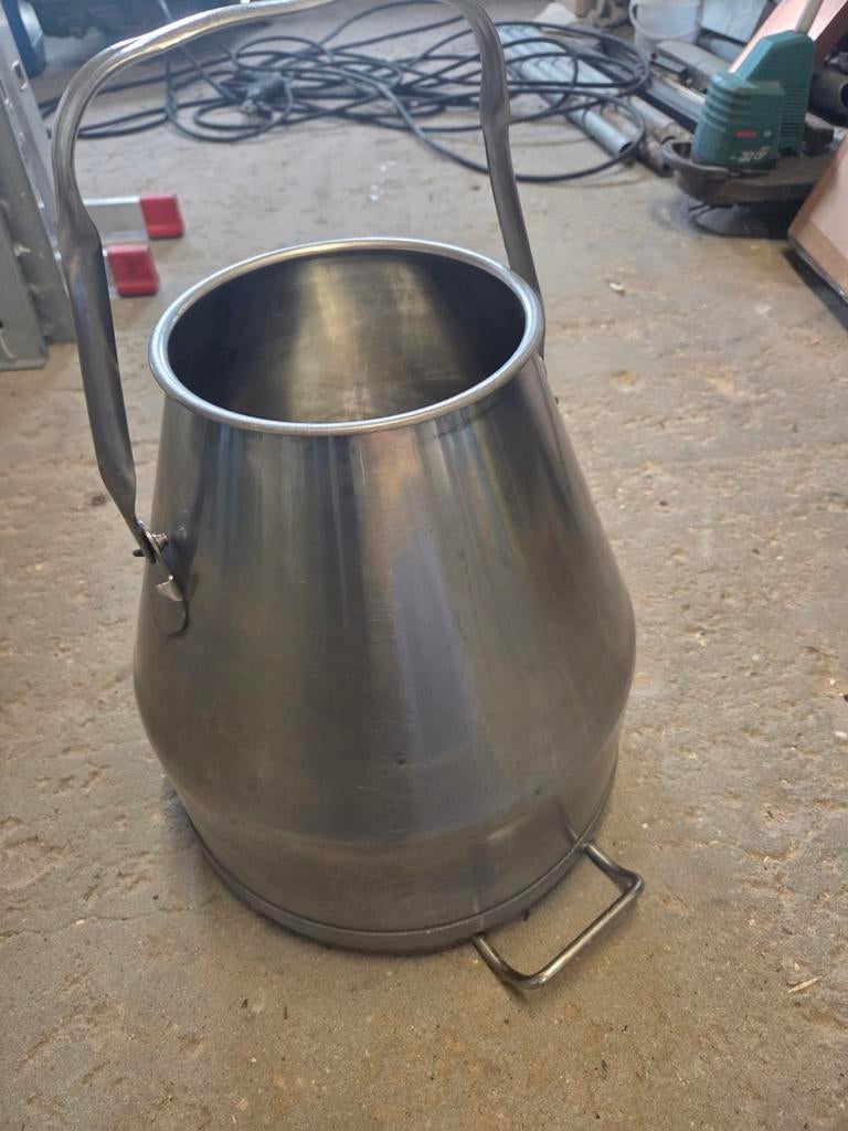 Inox melkemmer 2 stuks