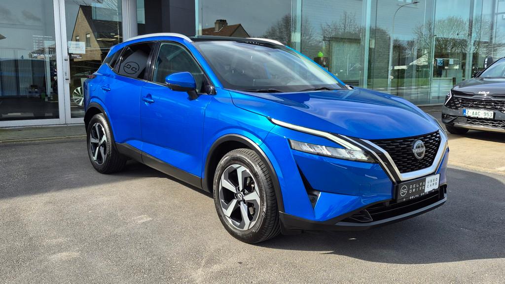 Nissan Qashqai 1.3 DIG XTRONIC MHEV 158  N-CONNECTA, Auto's, Stof, Gebruikt, Euro 6, 4 cilinders