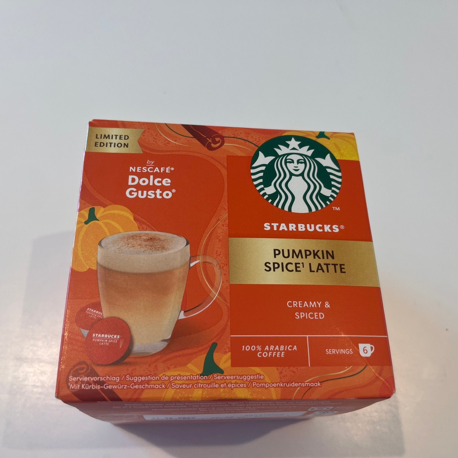 Dolce gusto starbucks pumpkin spice latte, Ophalen of Verzenden