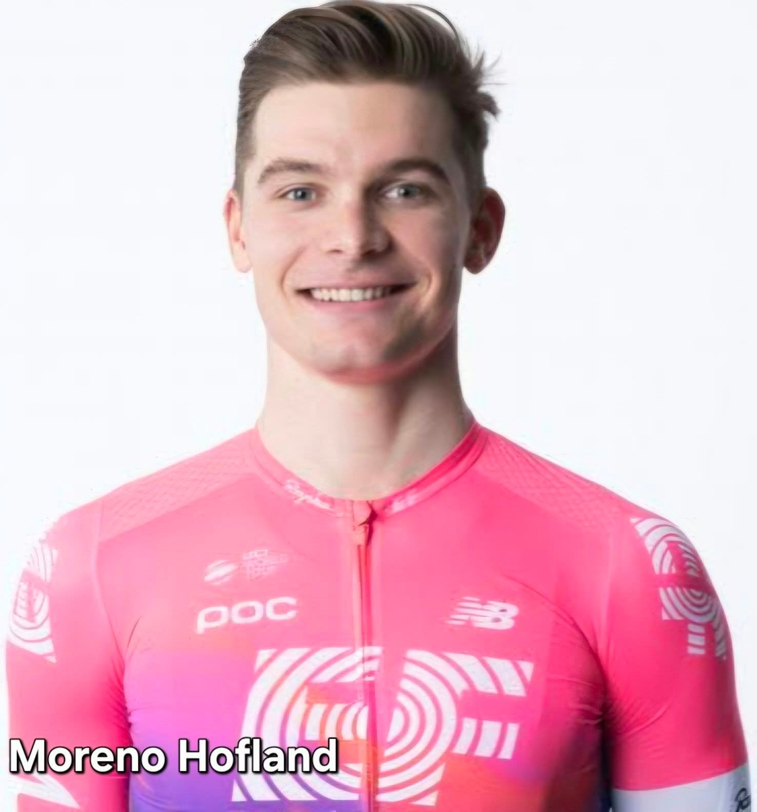 Maillot de l'ancien cycliste Moreno Hofland, Vêtements d'extérieur, Enlèvement ou Envoi, M, Comme neuf