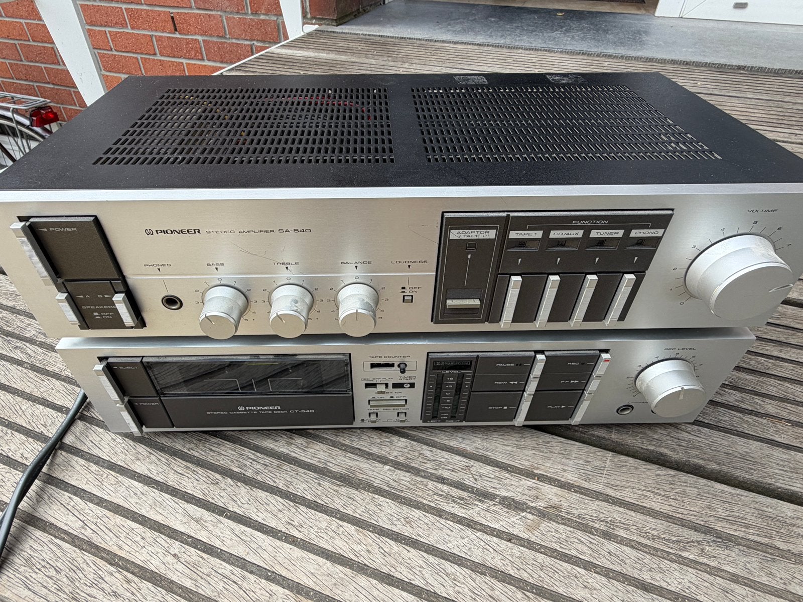 Amplificateur Vintage Pioneer SA- 540, Enlèvement, Comme neuf