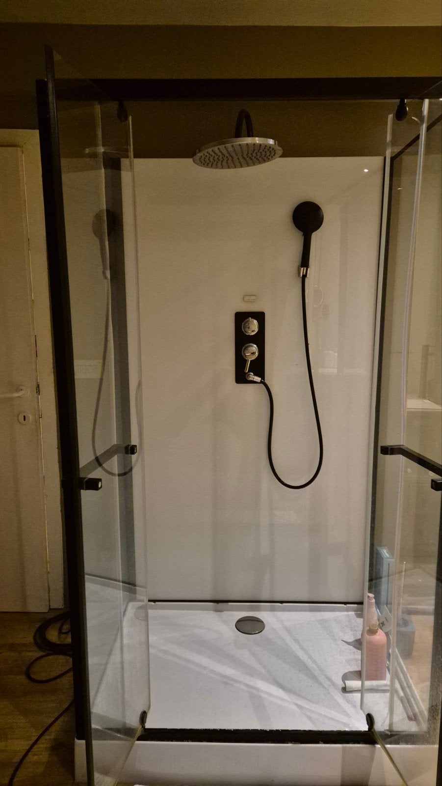 Douche cabine 80x110 cm, Enlèvement, Utilisé, Avec douche