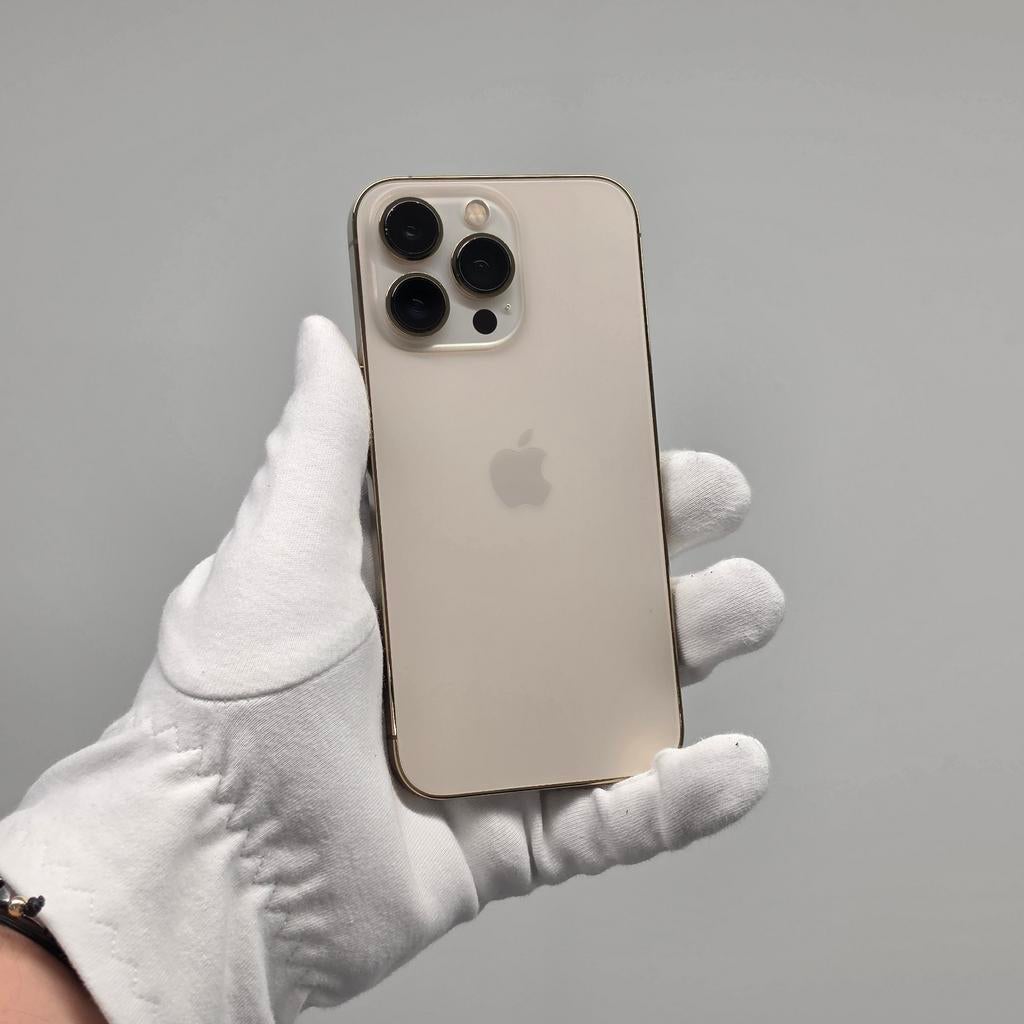 IPHONE 13 PRO 5G 1TB GOLD, Telecommunicatie, Mobiele telefoons | Hoesjes en Screenprotectors | Apple iPhone, Ophalen, IPhone 13