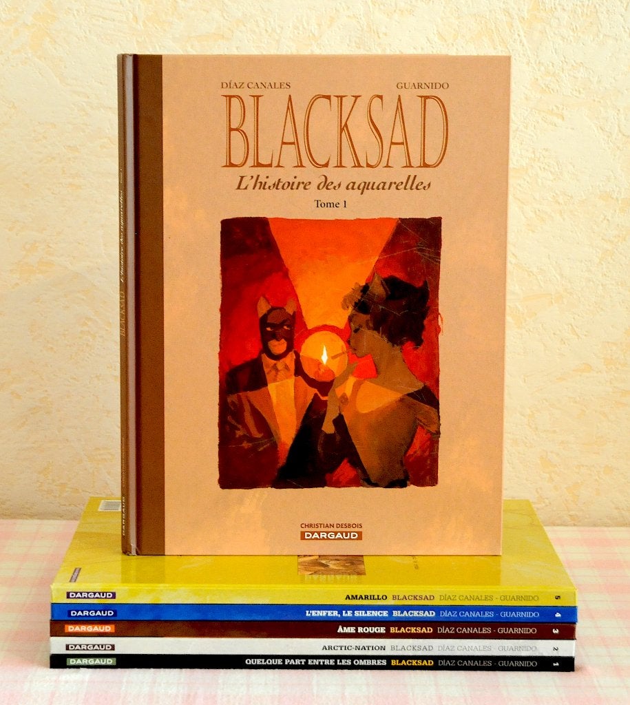 BLACKSAD - VOL. 1 à 5 + HS - GUARNIDO / CANALES - DARGAUD, Livres, BD, Utilisé, Série complète ou Série, Enlèvement ou Envoi