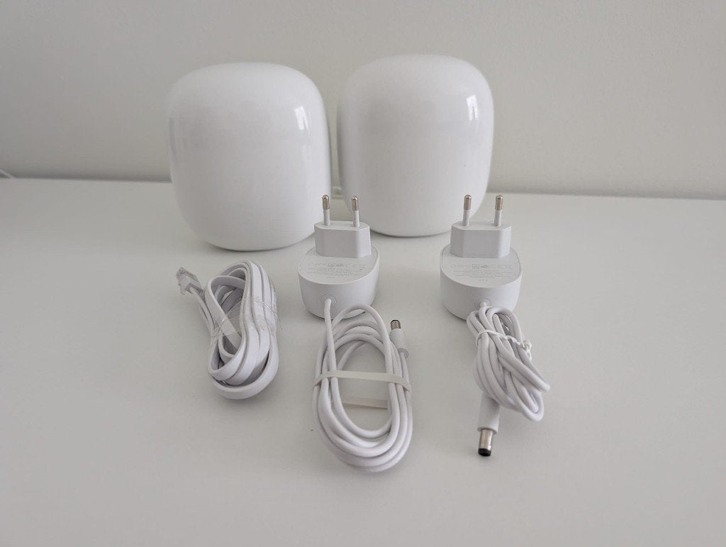 Google Nest Wifi Pro (2-pack) – Wi-Fi 6E Mesh Systeem, Enlèvement ou Envoi, Comme neuf, Google