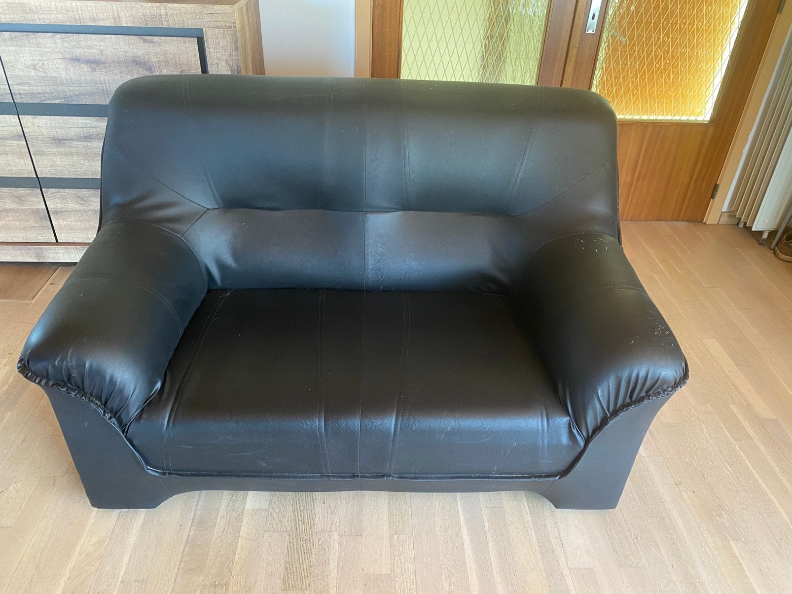 Zetel 2 zit, Ophalen, Kunststof, Minder dan 75 cm, Tweepersoons